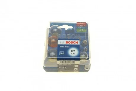 Лампа розжарювання H7 maxiBox 12V для BOSCH 1987301113 фото товару