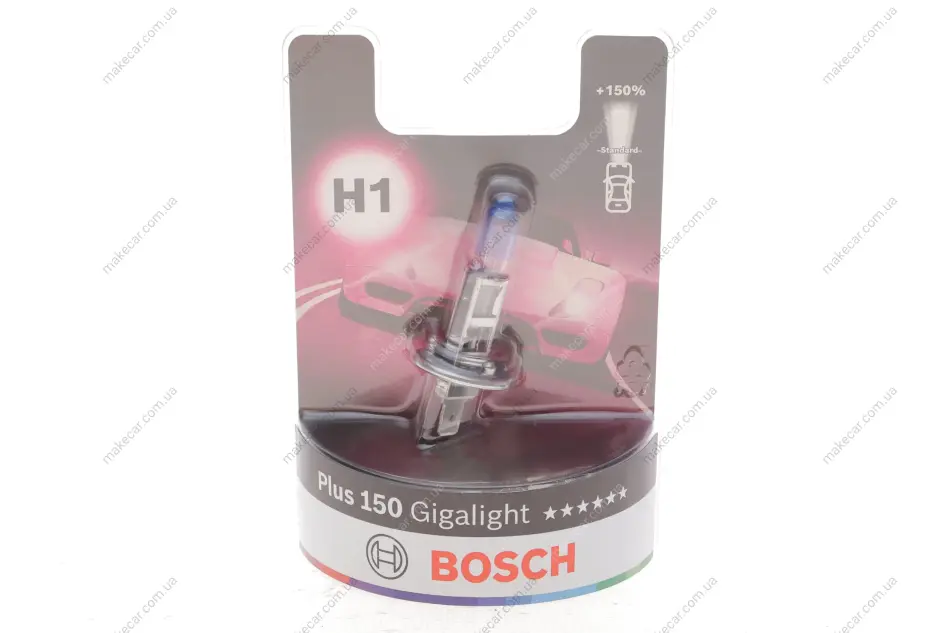 <strong>Лампочка H1 (12В, 55Вт, тип гнізда: P14,5S) BOSCH 1987301135 (фото 1)</strong>