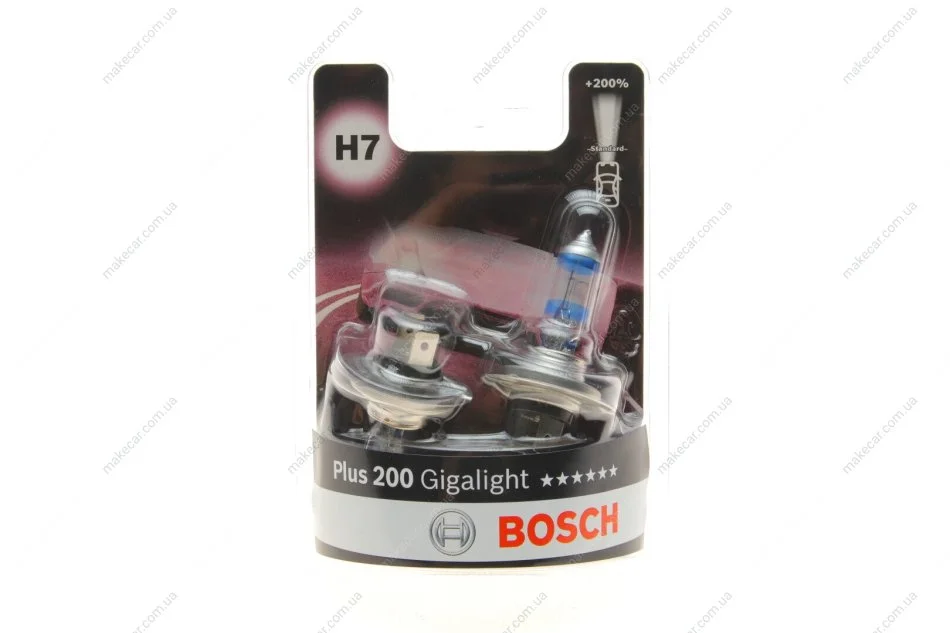 <strong>Лампочка H7 (12В, 55Вт, тип гнізда: PX26D) BOSCH 1987301436 (фото 1)</strong>