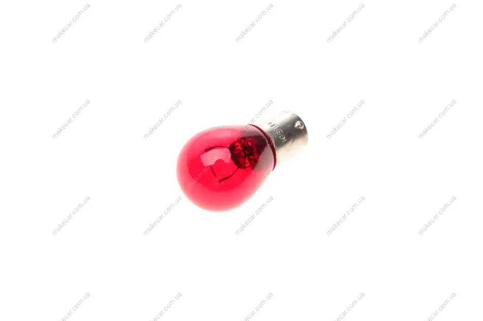 <strong>Лампочка (відпуск. 1шт) P21W 12В 21Вт BA15S основна лампа Pure Light, червона BOSCH 1987302262 (фото 1)</strong>