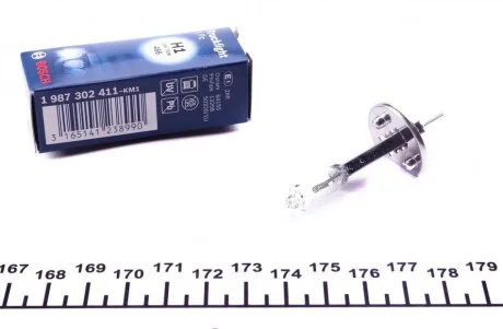 Лампа розжарювання для Mercedes BOSCH 1 987 302 411 фото товару
