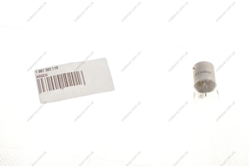 <strong>Лампа розжарювання Trucklight, R5W, 24V/5W, BA15s BOSCH 1 987 302 510 (фото 1)</strong>