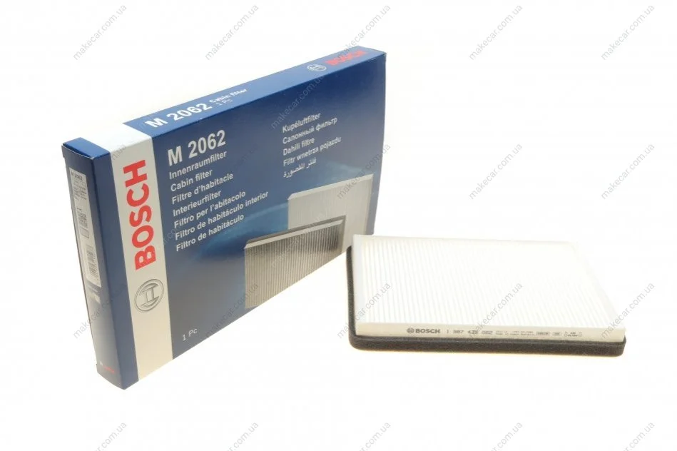 <strong>Фільтр салону BOSCH 1 987 432 062 (фото 1)</strong>