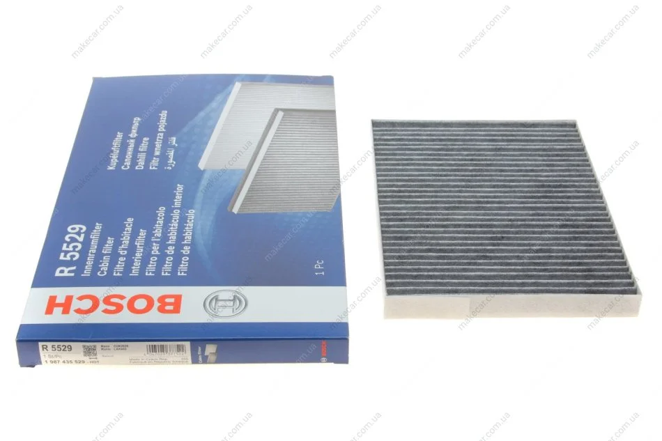 <strong>ФІЛЬТР САЛОНУ З АКТИВОВАНИМ ВУГІЛЛЯМ BOSCH 1 987 435 529 (фото 1)</strong>
