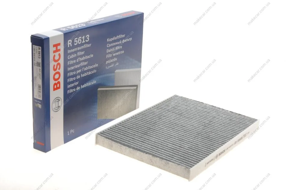 <strong>ФІЛЬТР САЛОНУ З АКТИВОВАНИМ ВУГІЛЛЯМ BOSCH 1 987 435 613 (фото 1)</strong>