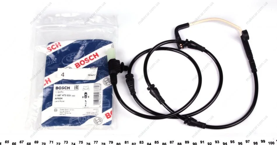 <strong>Гальмівні аксесуари BOSCH 1 987 473 031 (фото 1)</strong>