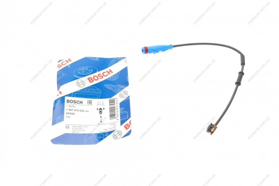 <strong>Датчик зносу гальмівних колодок BOSCH 1 987 473 033 (фото 1)</strong>