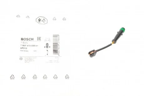 Гальмівні аксесуари для Volkswagen, Mercedes BOSCH 1987473038 фото товару