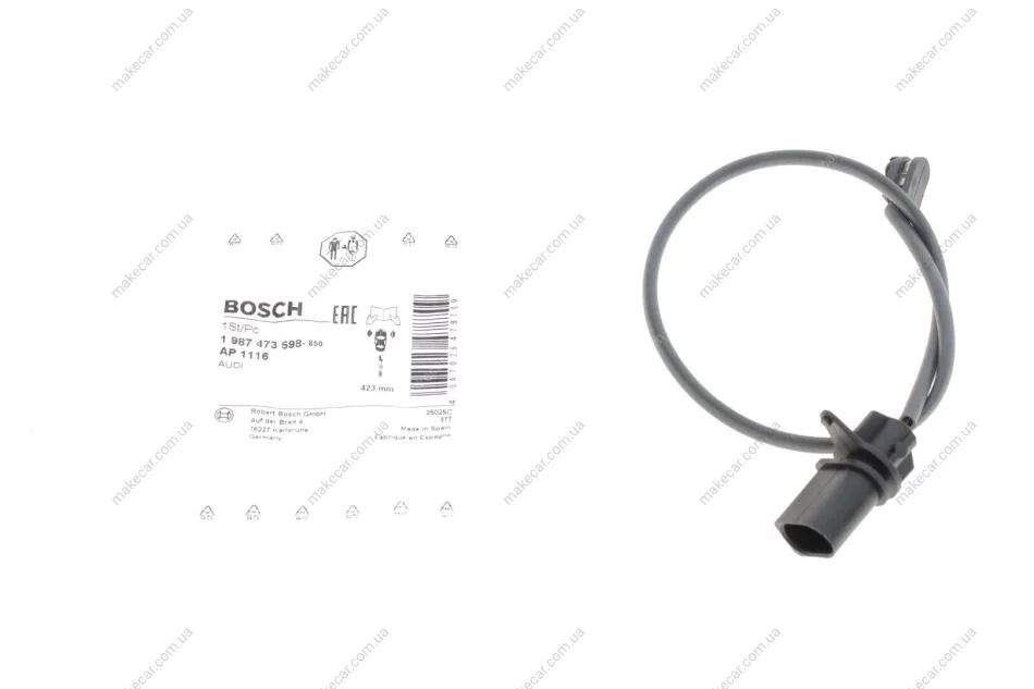 <strong>Датчик зносу гальмівних колодок BOSCH 1 987 473 598 (фото 1)</strong>