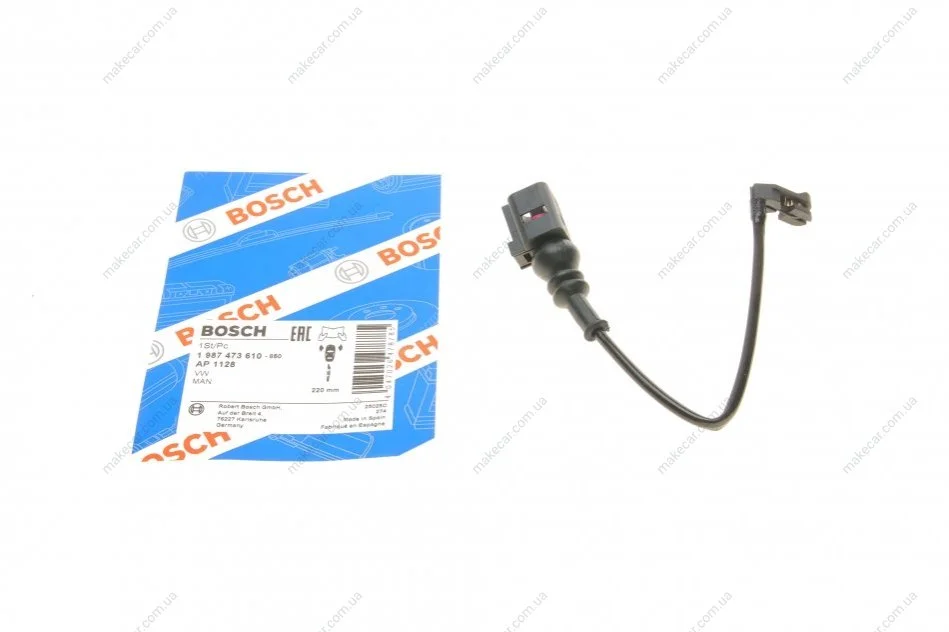 <strong>Датчик зносу гальмівних колодок BOSCH 1 987 473 610 (фото 1)</strong>