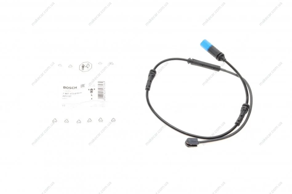 <strong>Датчик зносу гальмівних колодок BOSCH 1987473619 (фото 1)</strong>