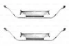 <strong>Монтажний к-кт гальмівних колодок BOSCH 1987474029 (фото 1)</strong>