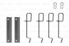 <strong>Монтажний к-кт гальмівних колодок BOSCH 1 987 474 078 (фото 1)</strong>