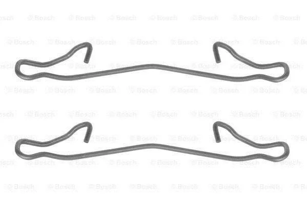 <strong>К-т установочный пер. торм. колодок FORD Fiesta -02 BOSCH 1987474098 (фото 1)</strong>