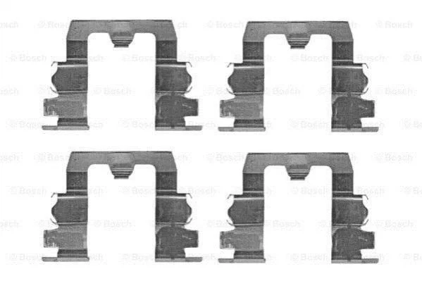<strong>Р/К установочный торм. кол. MAZDA 626 III -96 (4 єлемента) BOSCH 1987474153 (фото 1)</strong>