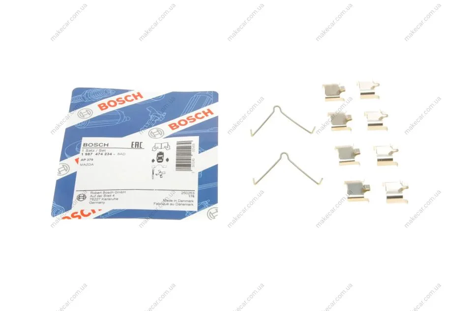 <strong>Гальмівні аксесуари BOSCH 1987474234 (фото 1)</strong>
