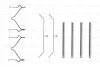 <strong>Монтажний к-кт гальмівних колодок BOSCH 1987474350 (фото 1)</strong>