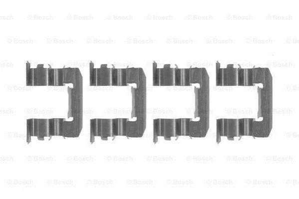 <strong>Монтажний к-кт гальмівних колодок BOSCH 1987474361 (фото 1)</strong>
