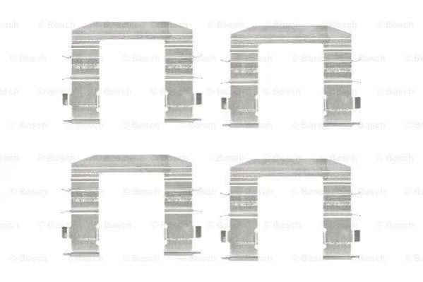 <strong>HYUNDAI К-т установочный пер. торм. колодок i30, KIA Carens BOSCH 1987474447 (фото 1)</strong>