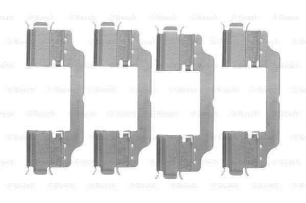 <strong>CITROEN К-т установочный пер. торм. колодок Jumpy 1,6-2,0HDI 07- BOSCH 1987474451 (фото 1)</strong>