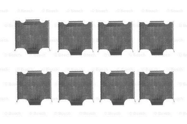 <strong>К-т установочный пер. торм. колодок KIA K2500/K2700 BOSCH 1987474453 (фото 1)</strong>