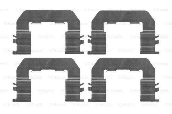 <strong>Монтажний к-кт гальмівних колодок BOSCH 1 987 474 454 (фото 1)</strong>