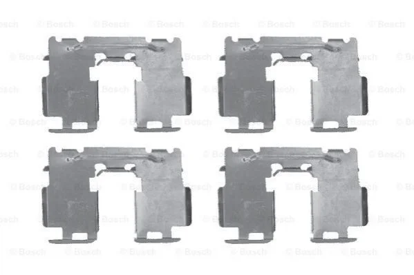 <strong>Гальмівні аксесуари (Монтажний комп-кт колодки) BOSCH 1987474472 (фото 1)</strong>