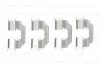 <strong>Установочный к-кт. торм. колодок RENAULT KANGOO 08- BOSCH 1987474478 (фото 1)</strong>