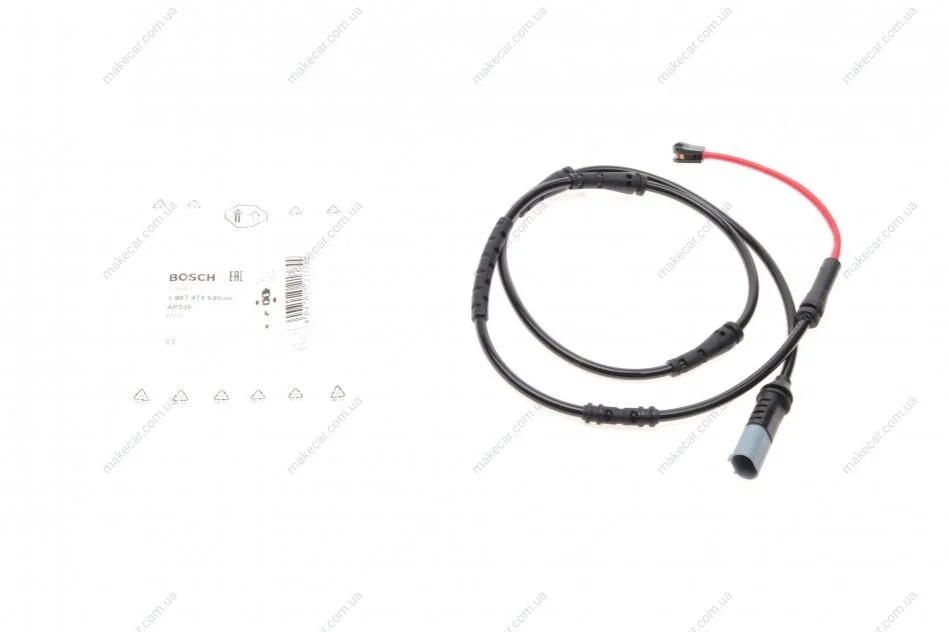 <strong>Датчик зносу гальмівних колодок BOSCH 1987474549 (фото 1)</strong>