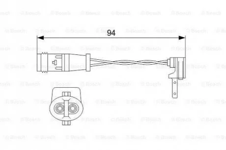 Гальмівні аксесуари для BOSCH 1 987 474 553 фото товару