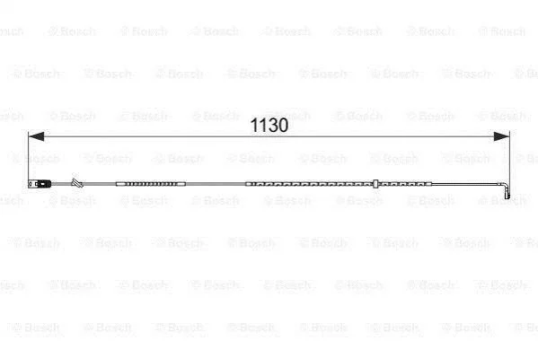 <strong>Датчик зносу гальмівних колодок BOSCH 1987474595 (фото 1)</strong>