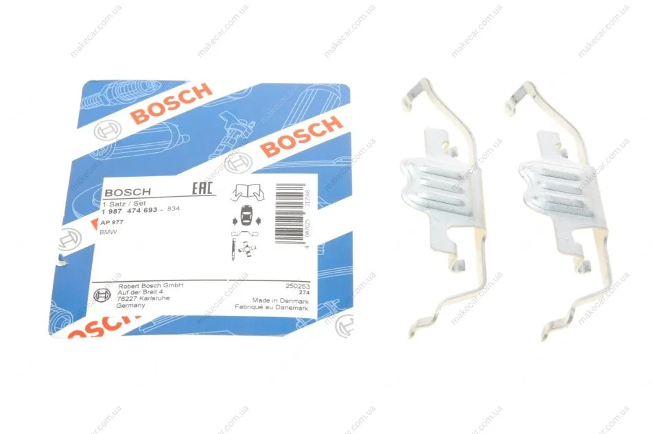 <strong>Гальмівні аксесуари BOSCH 1 987 474 693 (фото 1)</strong>