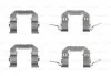 <strong>Монтажний к-кт гальмівних колодок BOSCH 1987474708 (фото 1)</strong>