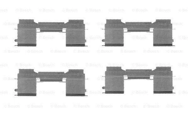 <strong>Установочный к-кт. торм. кол. IVECO BOSCH 1987474711 (фото 1)</strong>
