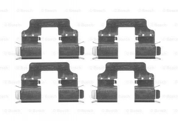 <strong>Приладдя гальм колод. HONDA BOSCH 1987474722 (фото 1)</strong>