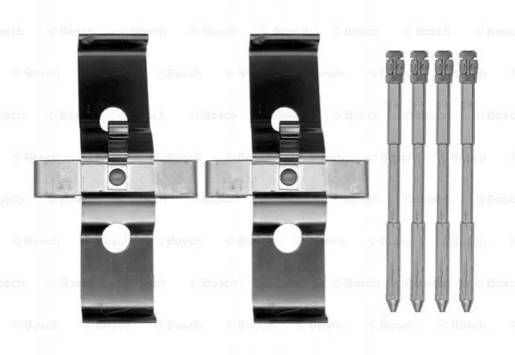 <strong>Монтажний к-кт гальмівних колодок BOSCH 1987474742 (фото 1)</strong>