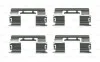 <strong>CHEVROLET установчий к-кт. гальм. колод. AVEO 1.2, CRUZE 1.4 13-, FORD TRANSIT CONNECT 1.6 TDCi, OPEL ASTRA J 1.4 09-15 BOSCH 1987474746 (фото 1)</strong>