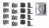 <strong>NISSAN К-т установочный торм. колодок NV400 dCi 100 11-14, OPEL MOVANO B 2.3 CDTI 10-, RENAULT MASTER III 2.3 dCi 14- BOSCH 1987474750 (фото 1)</strong>
