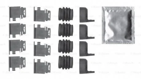NISSAN К-т установочный торм. колодок NV400 dCi 100 11-14, OPEL MOVANO B 2.3 CDTI 10-, RENAULT MASTER III 2.3 dCi 14- для Vauxhall, Nissan, Opel, Renault BOSCH 1987474750 фото товару