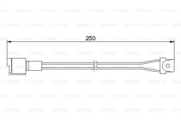 <strong>Датчик зносу гальмівних колодок BOSCH 1 987 474 905 (фото 1)</strong>