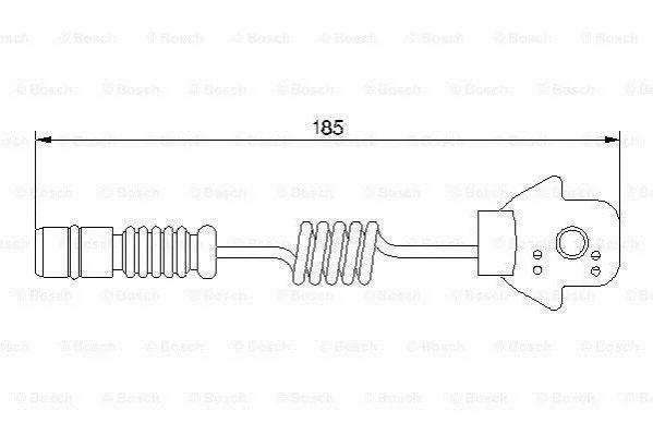 <strong>Датчик зносу гальмівних колодок BOSCH 1 987 474 963 (фото 1)</strong>