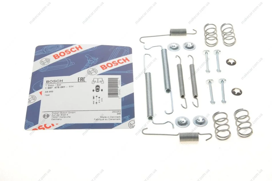 <strong>Гальмівні аксесуари BOSCH 1 987 475 081 (фото 1)</strong>
