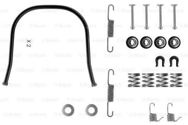 <strong>Установочный к-кт. торм. кол. NISSAN Micra -92 BOSCH 1987475095 (фото 1)</strong>