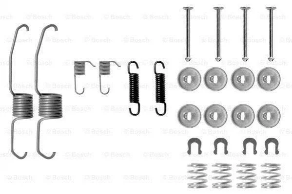 <strong>Монтажний к-кт гальмівних колодок BOSCH 1987475106 (фото 1)</strong>