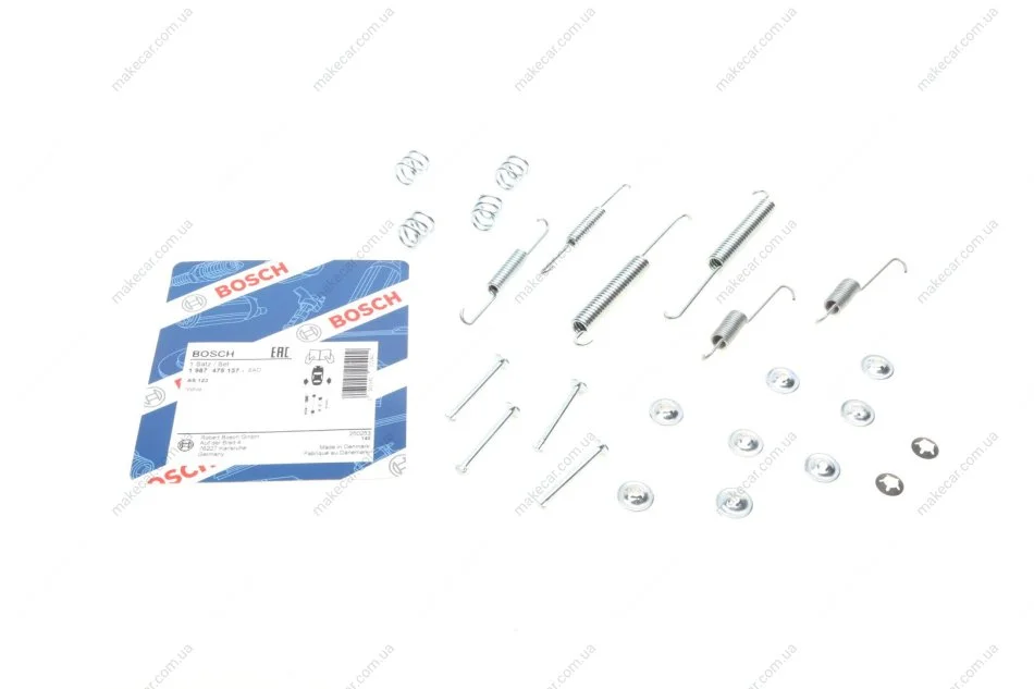 <strong>Монтажний к-кт гальмівних колодок BOSCH 1 987 475 157 (фото 1)</strong>
