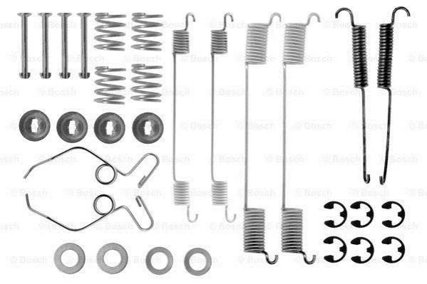 <strong>Монтажний к-кт гальмівних колодок BOSCH 1 987 475 180 (фото 1)</strong>