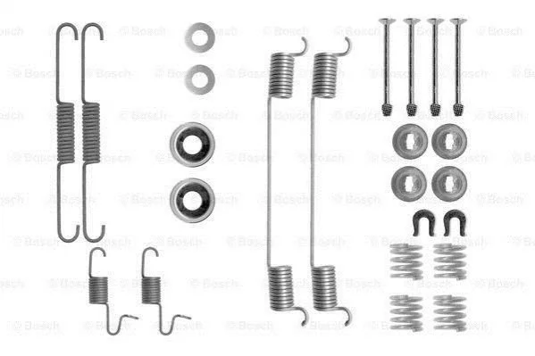 <strong>К-т установочный зад. торм. колодок NISSAN VANETTE -95 BOSCH 1987475293 (фото 1)</strong>