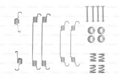 Комплект монтажний гальмівних колодок для Suzuki, Toyota, Peugeot, Subaru, Citroen BOSCH 1987475295 фото товару