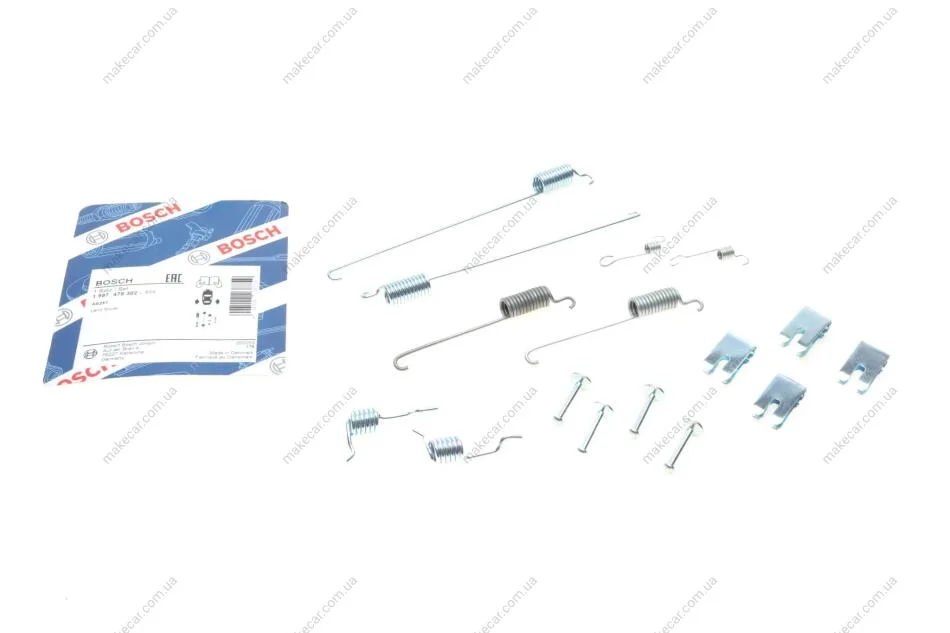 <strong>Монтажний к-кт гальмівних колодок BOSCH 1987475302 (фото 1)</strong>