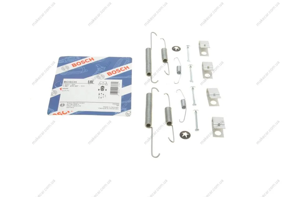 <strong>Монтажний к-кт гальмівних колодок BOSCH 1 987 475 307 (фото 1)</strong>